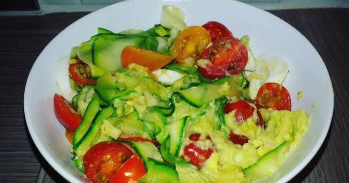 pasta courgette